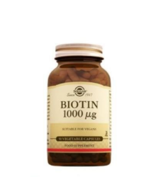 Solgar Biotin 1000 mcg 50 Bitkisel Kapsül - Solgar