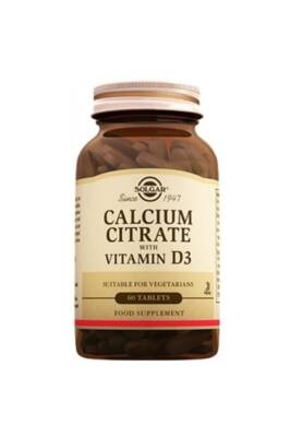 Solgar Calcium Citrate With Vitamin D3 60 Tablet - 1