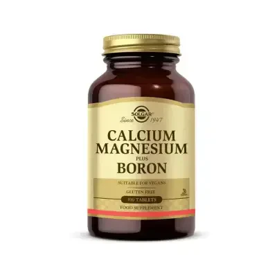 Solgar Calcium Magnesium Plus Boron 100 Tablet - Solgar