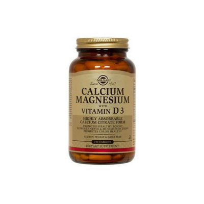 Solgar Calcium Magnesium With Vitamin D3 150 Tablet - 1