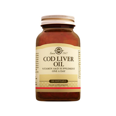 Solgar Cod Liver Oil 100 Kapsül - 1