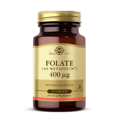 Solgar Folate (Metafolin) 400 Mcg 50 Tablet - 2