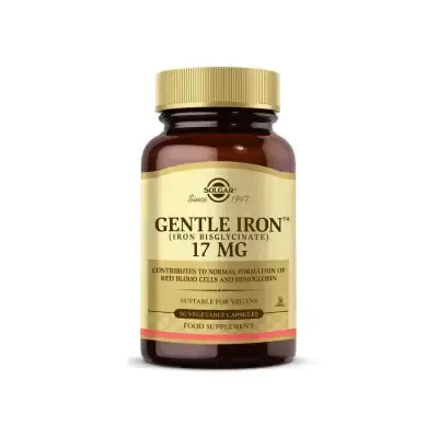 Solgar Gentle Iron 17mg 90 Kapsül - 1