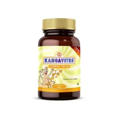 Solgar Kangavites Vitamin C 100mg 90 Çiğneme Tableti - Solgar