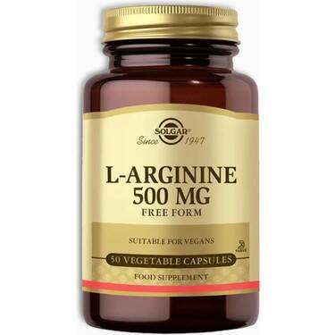 Solgar L-Arginine 500 Mg 50 Kapsül - 1