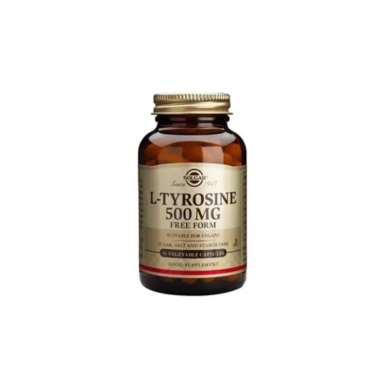 Solgar L-Tyrosine 500 mg 50 Kapsül
