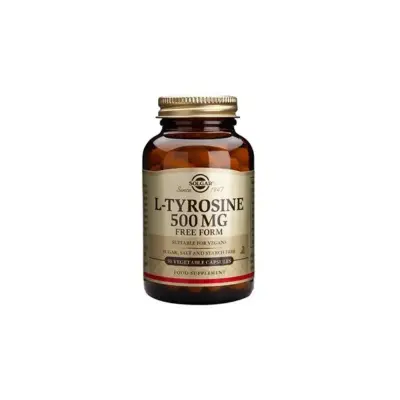 Solgar L-Tyrosine 500 mg 50 Kapsül - Solgar