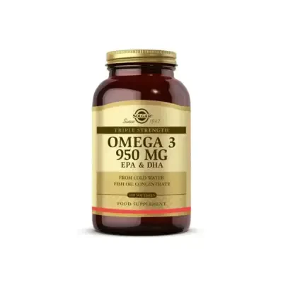 Solgar Omega 3 950 mg EPA & DHA 100 Kapsül - Solgar