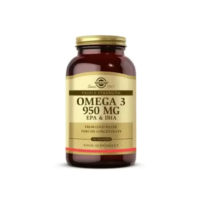 Solgar Omega 3 950 mg EPA & DHA 100 Kapsül - 1
