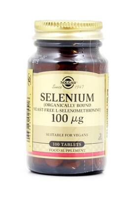 Solgar Selenium 100 mcg 100 Tablet - 1
