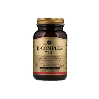 Solgar Vitamin B-Complex ''50'' 100 Kapsül - 1