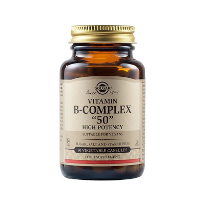 Solgar Vitamin B-Complex ''50'' 50 Kapsül - 1