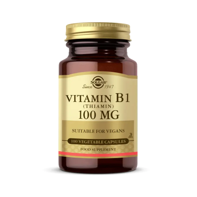 Solgar Vitamin B1 (Thiamin) 100 Mg 100 Kapsül - 3