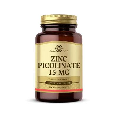 Solgar Zinc Picolinate 15 Mg 100 Kapsül - 1