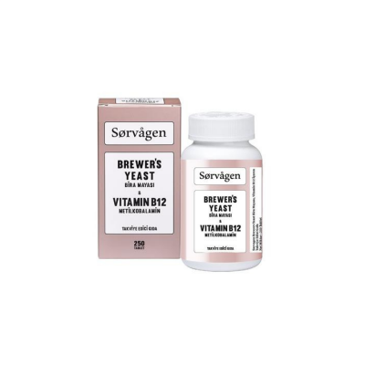 Sorvagen Brewer's Yeast ve Vitamin B12 250 Tablet - 2