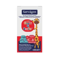 Sorvagen Grow & Brain Çocuklar İçin Takviye Edici Gıda 150 ml - 1