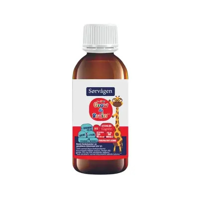 Sorvagen Grow & Brain Çocuklar İçin Takviye Edici Gıda 150 ml - 3