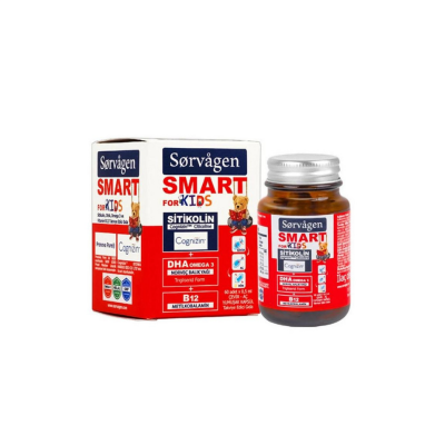 Sorvagen Smart Kids Sitikolin 0,5 ml x 60 Adet Çevir-Aç Yumuşak Flakon - 2