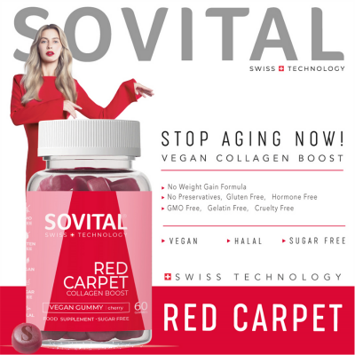 Sovital Red Carpet Collagen Boost 60 Gummies - 3