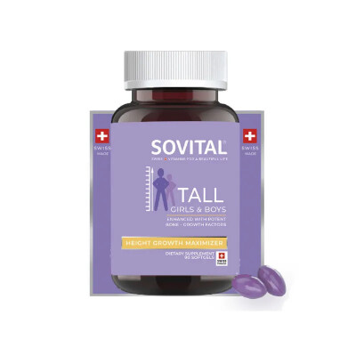 Sovital Tall Girls and Boys 90 Kapsül - SOVITAL