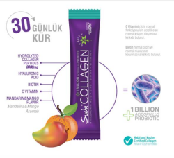 Suda Collagen + Probiotic Mandarin Mango Saşe 30x10 gr - 2