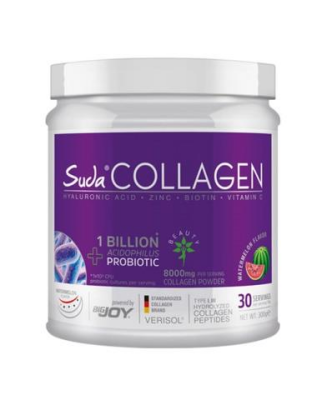 Suda Collagen + Probiyotik Karpuz Aromalı Takviye Edici Gıda 300gr - 1