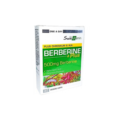 Suda Vitamin Berberine +Plus 30 Bitkisel Kapsül - 1