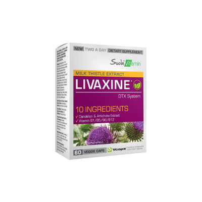 Suda Vitamin Livaxine 60 Bitkisel Kapsül - 1