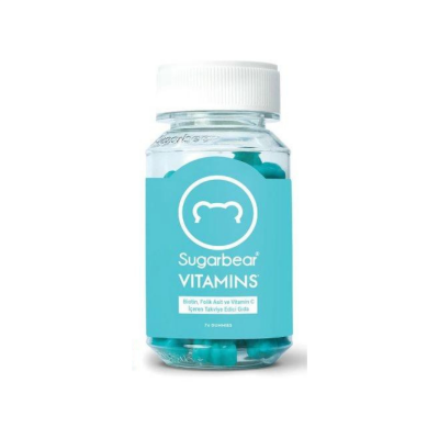 Sugarbear Vitamins Saç Vitamini 74 Gummies - 1