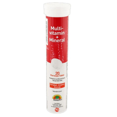 Sunlife Multi Vitamin Mineral 20 Tablet - 1