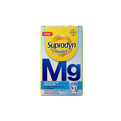 Supradyn Expert Kapsül Magnezyum İçeren Takviye Edici Gıda 60 Kapsül - 1
