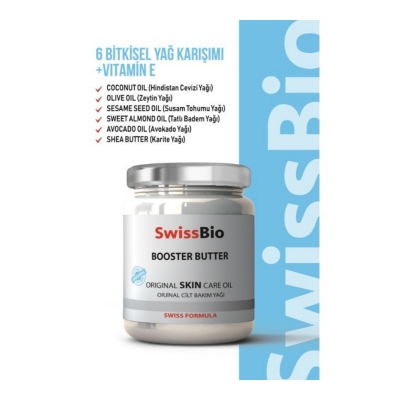 SwissBio Booster Butter Orijinal Cilt Bakım Yağı 200 ml - 3