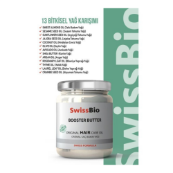 SwissBio Booster Butter Orijinal Saç Bakım Yağı 200 ml - 3
