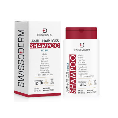 Swissoderm Dökülme Karşıtı Şampuan 300 ml – Yağlı Saçlar Için - 1