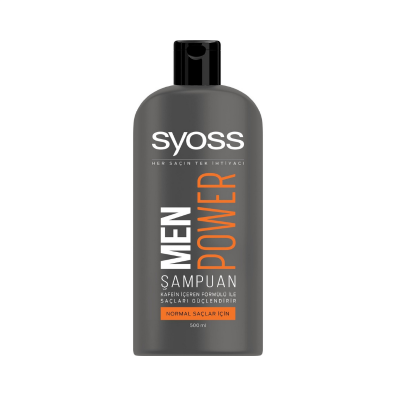 Syoss Men Power Şampuan 500 ml - 1