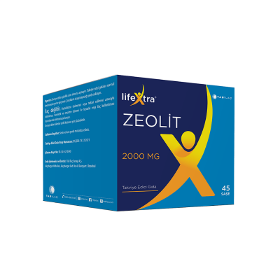 Tab ilaç Lifextra Zeolit 2000 mg 45 Saşe - 1