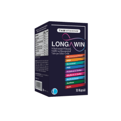 Tab Vitamins Longawin Nikotinamid Ribosid, NMN ve Resveratrol İçeren Takviye Edici Gıda 30 Kapsül - TAB İlaç Sanayi A.Ş