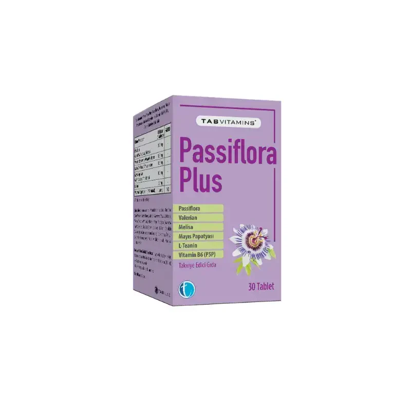 TabVitamins Passiflora Plus 30 Tablet -1