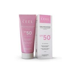 The Ceel SPF +50 Tone Up Pink Sunscreen Ton Eşitleyici Yüz Güneş Kremi 50 ml - 1