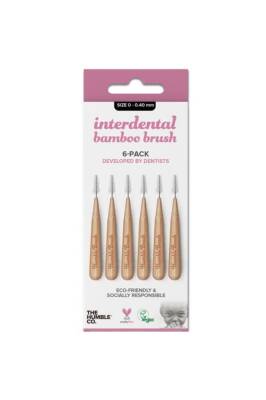 The Humble Co Interdental Bamboo Brush 6-Pack 0 - 0.40 mm - 1