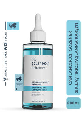 The Purest Solutions Exfoliating And Clarifying Toner 200 ml - 1