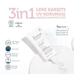 The Purest Solutions Lekeli Ciltler İçin Antioksidan Destekli Güneş Kremi SPF 50+ 50 ml - 9