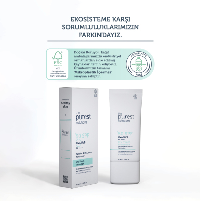 The Purest Solutions Yağlı Ciltler İçin Mat Bitişli SPF50+ Güneş Kremi 50 ml - 8