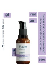 The Purest Solutions Yenileyici & Yaşlanma Karşıtı Lipozomal Retinol Gece Serumu 20+ - 1