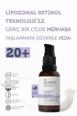 The Purest Solutions Yenileyici & Yaşlanma Karşıtı Lipozomal Retinol Gece Serumu 20+ - 2