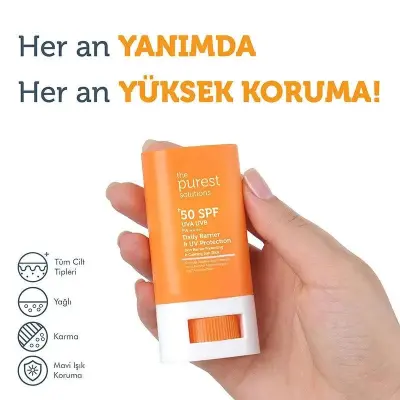 The Purest Solutions Yüksek Güneş Koruyucu SPF50+ Stick 17 gr - 4