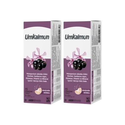 Umkaimun 15 Efervesan Tablet İkili Paket - 1