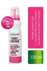 Urban Care Shake N Repair 7/24 Curl Milk Treatment Onarıcı Saç Bakım Köpüğü 150 ml - Urban Care