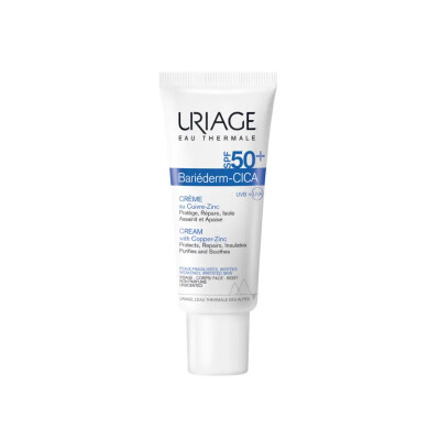 Uriage Bariederm Cica Spf50+ Cream 40 ml - Uriage