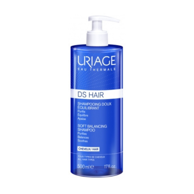 Uriage DS Hair Soft Balancing Shampoo 500 ml - 1